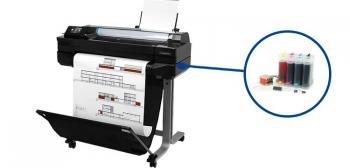 Плоттер HP Designjet T520 24" с чернильной системой