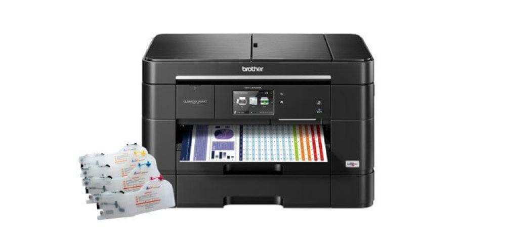 Изображение МФУ Brother MFC-J2720 c перезаправляемыми картриджами - зображення 1