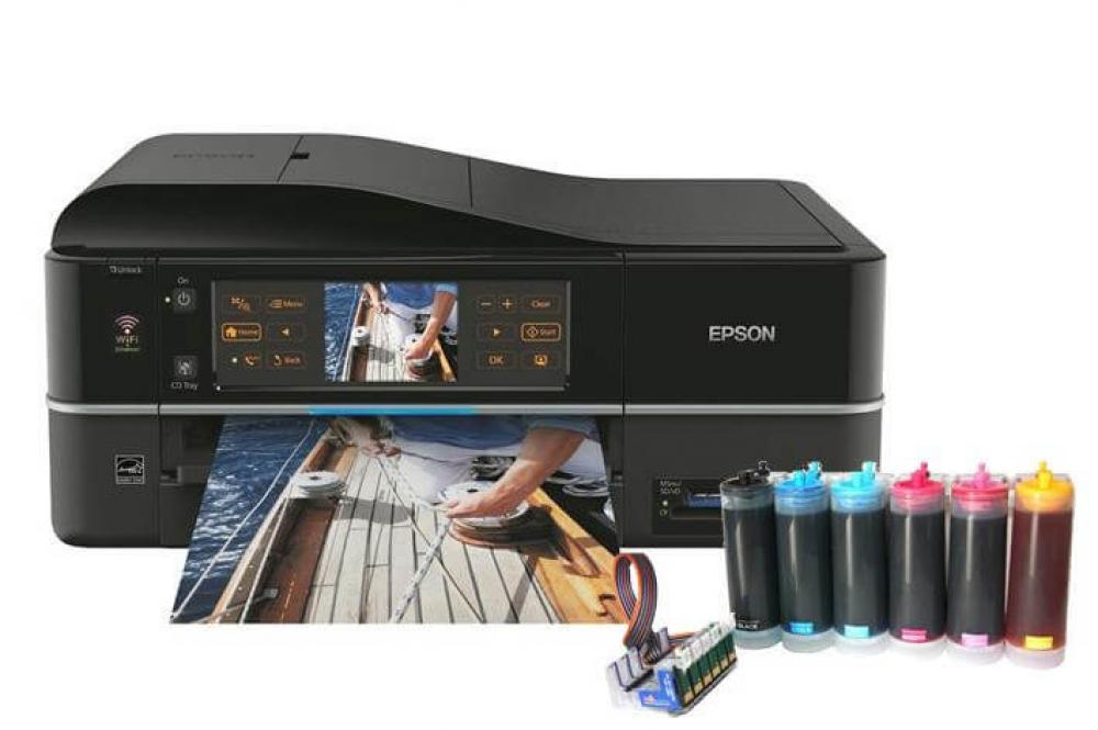 Изображение МФУ Epson Stylus Photo PX820FWD Industrial с чернильной системой - изображение 1