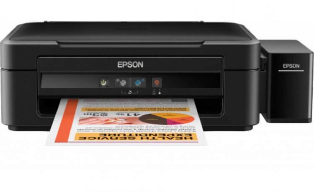 Изображение МФУ Epson L222 с оригинальной СНПЧ и чернилами INKSYSTEM 70 мл - изображение 1