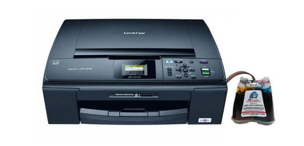 Изображение МФУ Brother DCP-J315W с чернильной системой - изображение 1