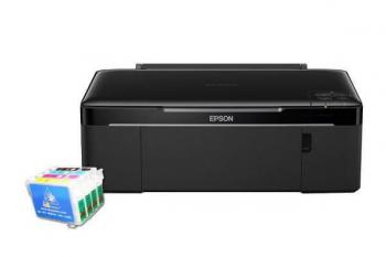 МФУ Epson Stylus SX130 с перезаправляемыми картриджами МФУ Epson Stylus SX130 с перезаправляемыми картриджами